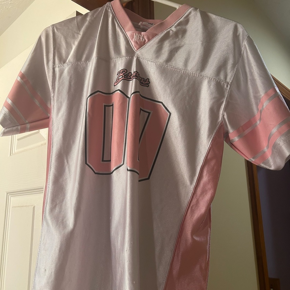 NFL Pink and White Kids Jersey